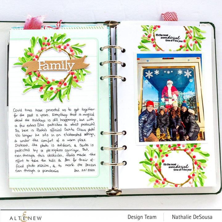 Altenew Release Bundle Mistletoe Wreath Complete Product Bundle