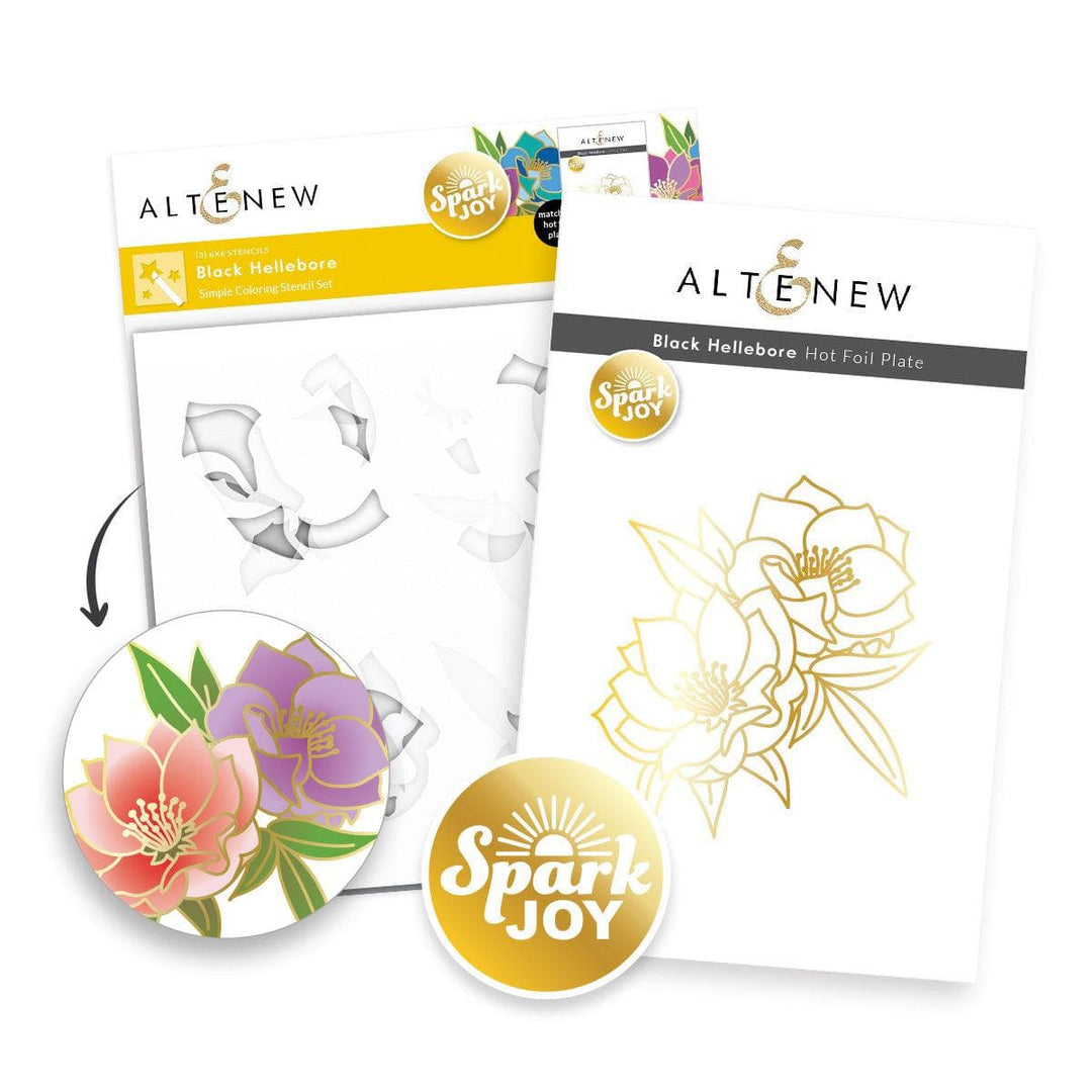 Altenew Spark Joy Spark Joy: Black Hellebore