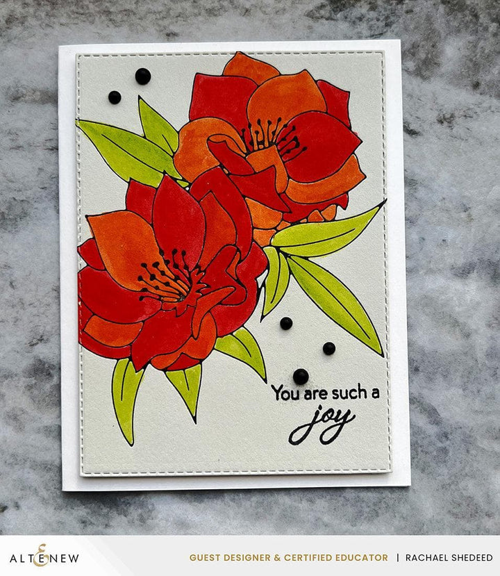 Altenew Spark Joy Spark Joy: Black Hellebore