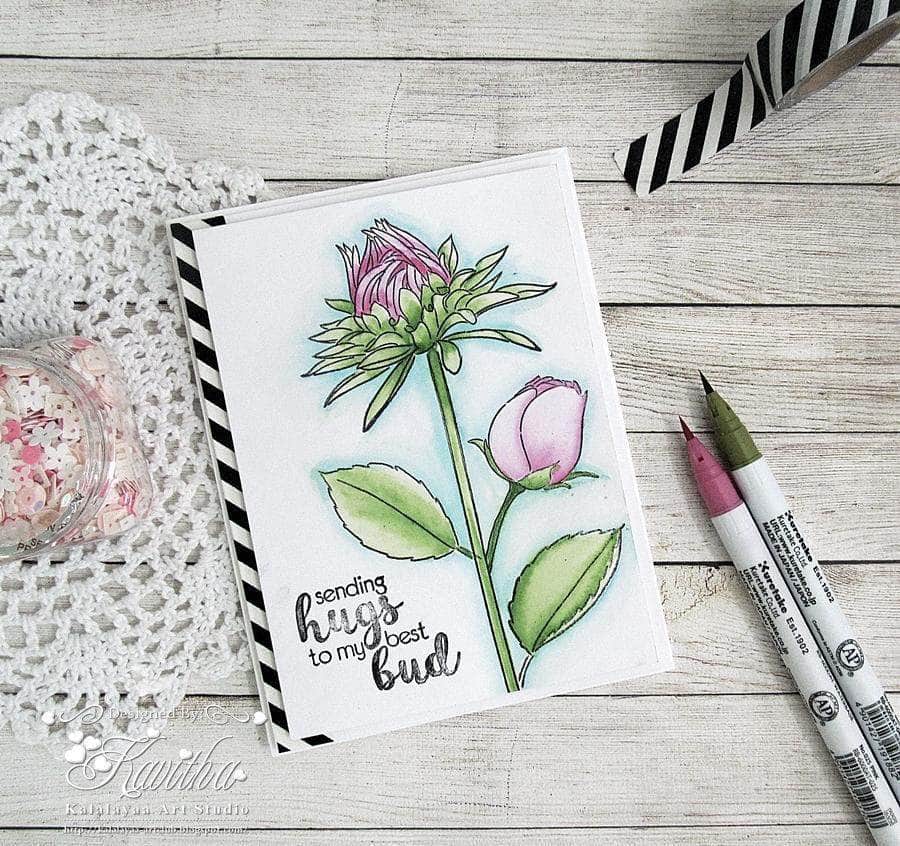 Altenew Stamp Bundle Best Buds & Budding Thanks Stamp Bundle