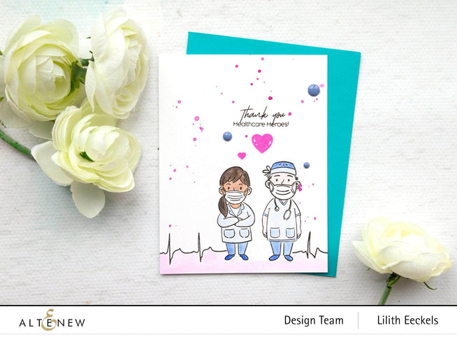 Altenew Stamp Bundle Heroes of Today Stamp Bundle