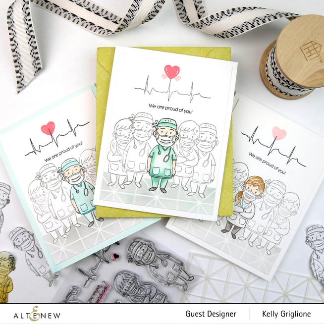 Altenew Stamp Bundle Heroes of Today Stamp Bundle