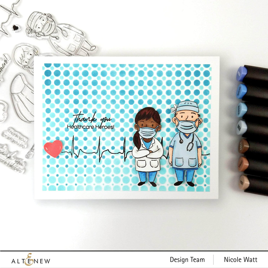 Altenew Stamp Bundle Heroes of Today Stamp Bundle