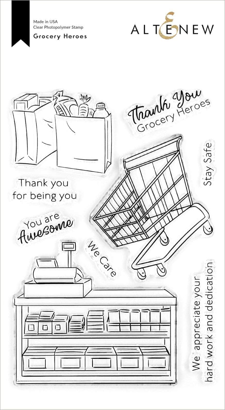 Altenew Stamp Bundle Heroes of Today Stamp Bundle