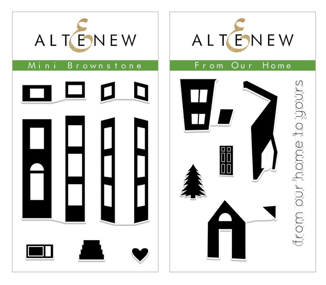 Altenew Stamp Bundle Houses as Homes Stamp Bundle