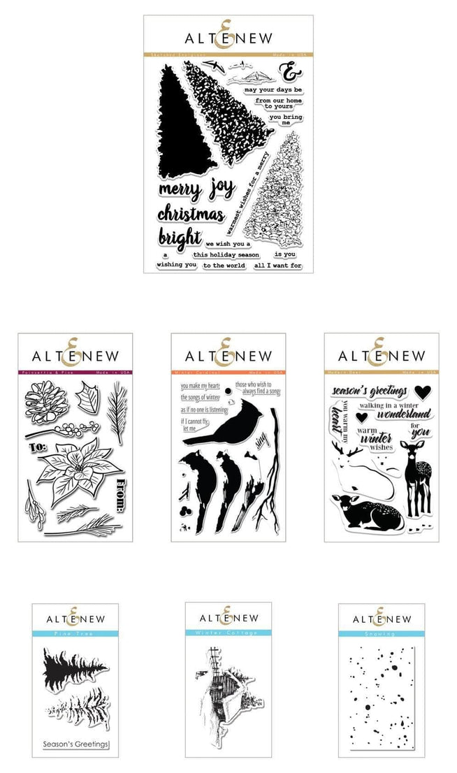 Altenew Stamp Bundle Z - Holiday Nature Bundle