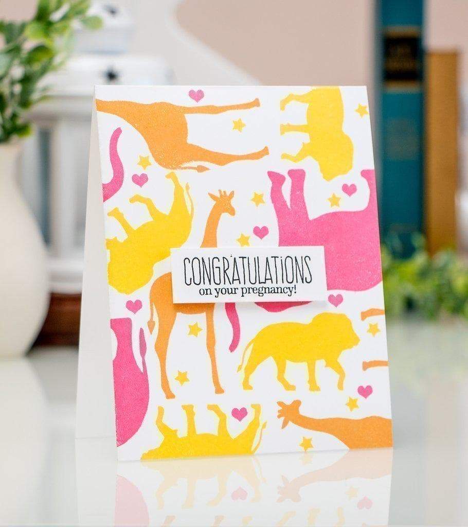 Altenew Stamp & Die Bundle Baby Zoo Stamp & Die Bundle