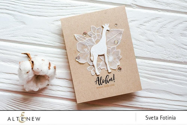 Altenew Stamp & Die Bundle Baby Zoo Stamp & Die Bundle