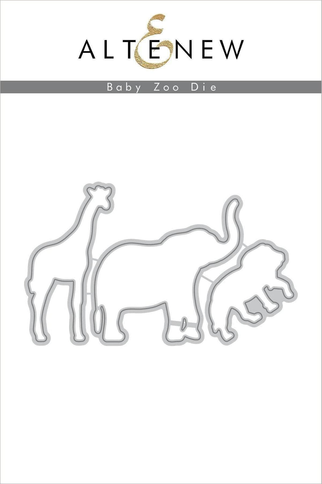 Altenew Stamp & Die Bundle Baby Zoo
