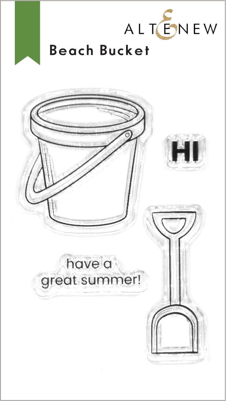 Altenew Stamp & Die Bundle Beach Bucket Stamp & Die Bundle