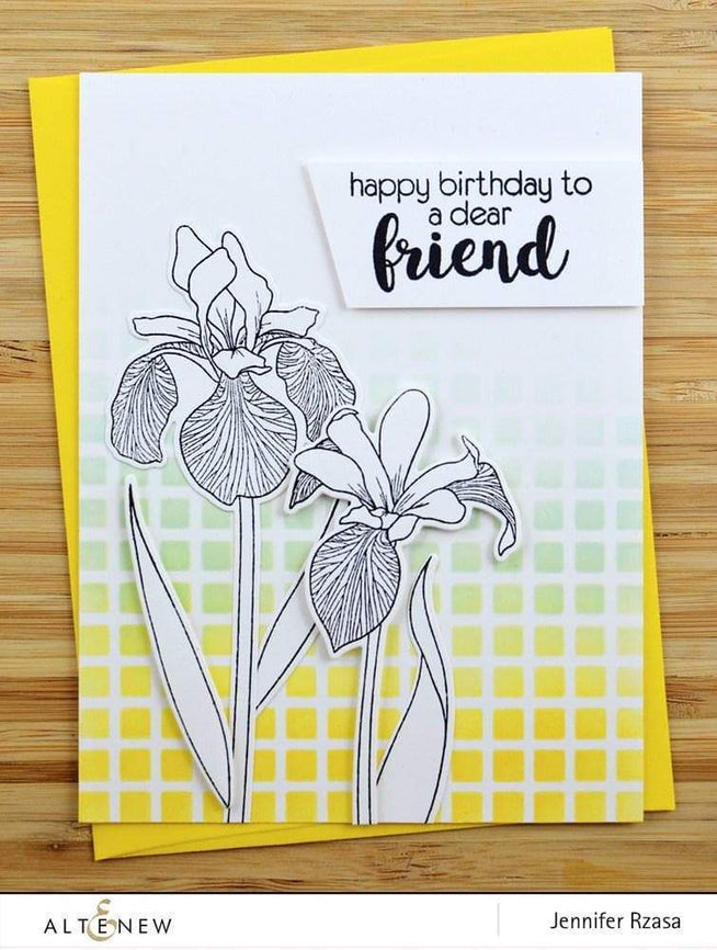 Altenew Stamp & Die Bundle Best Buds Stamp & Budding Thanks Die Bundle