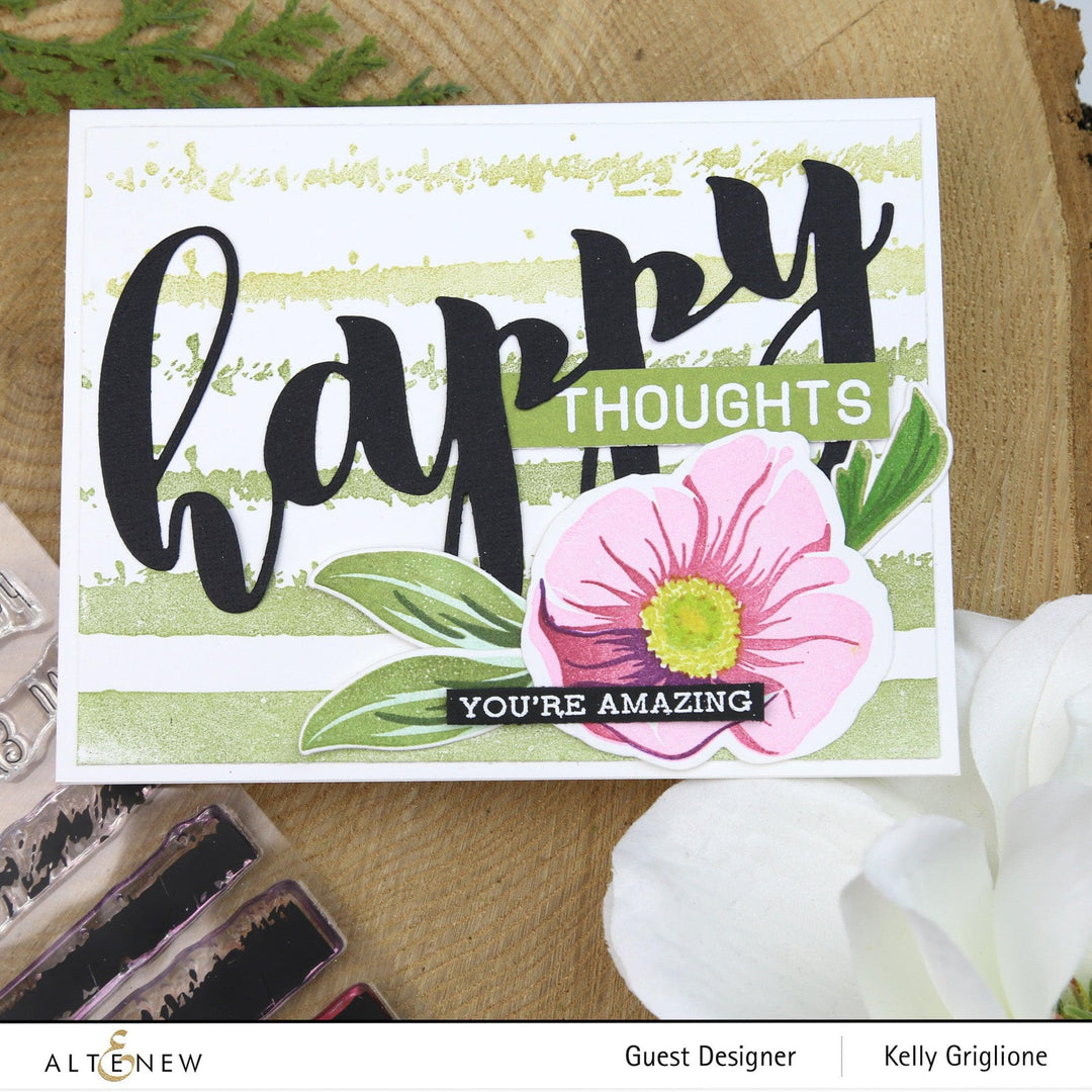 Altenew Stamp & Die Bundle Birch Impressionism Stamp & Die Bundle