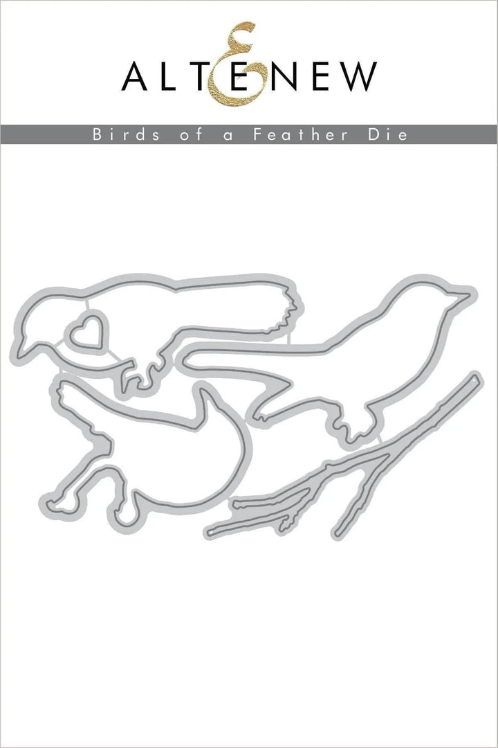 Altenew Stamp & Die Bundle Birds Of A Feather