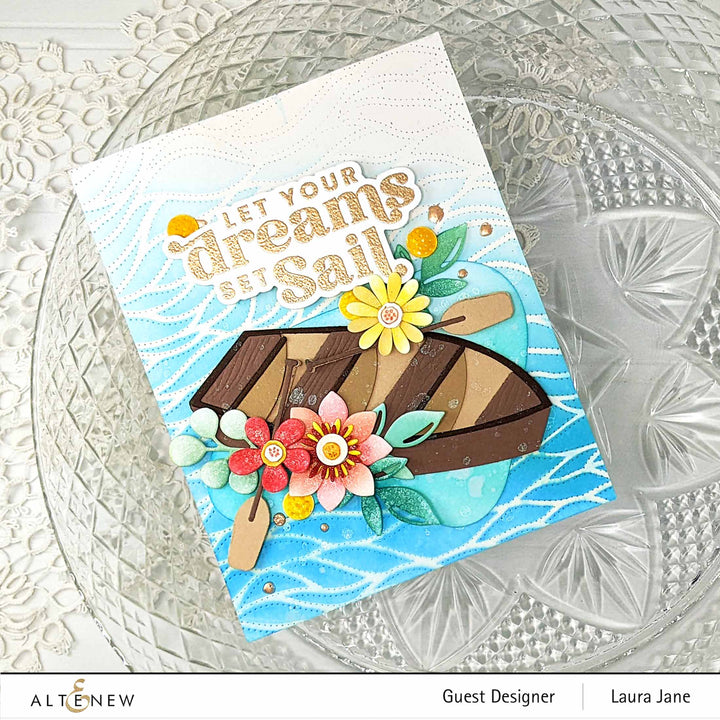Altenew Stamp & Die Bundle Boat Adventures