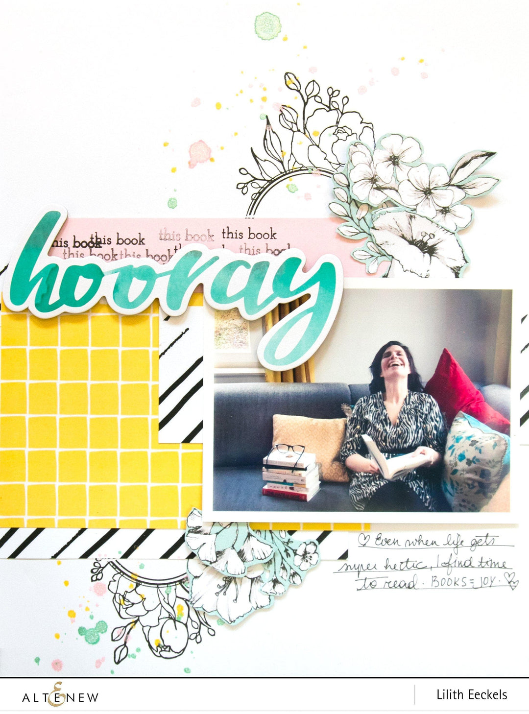 Altenew Stamp & Die Bundle Book Club Stamp & Die Bundle
