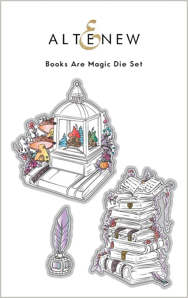 Altenew Stamp & Die Bundle Books Are Magic