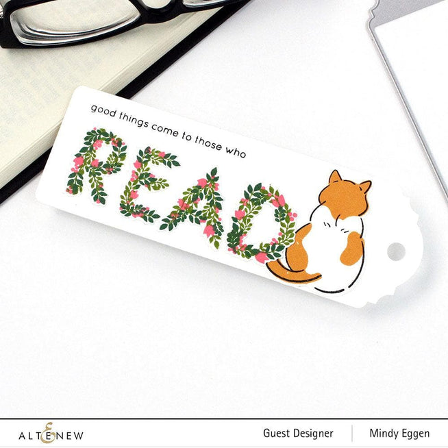 Altenew Stamp & Die Bundle Botanical Bookmark Stamp & Die Bundle