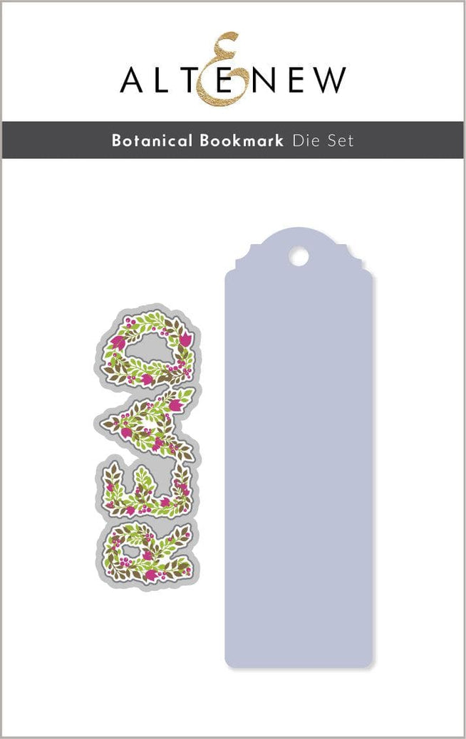 Altenew Stamp & Die Bundle Botanical Bookmark Stamp & Die Bundle