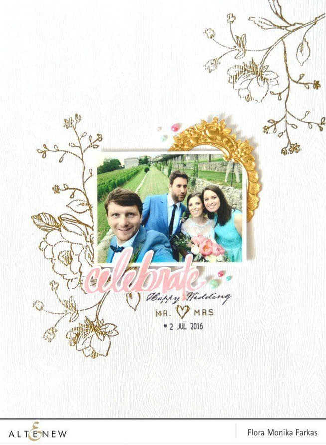 Altenew Stamp & Die Bundle Botanical Garden Stamp & Die Bundle