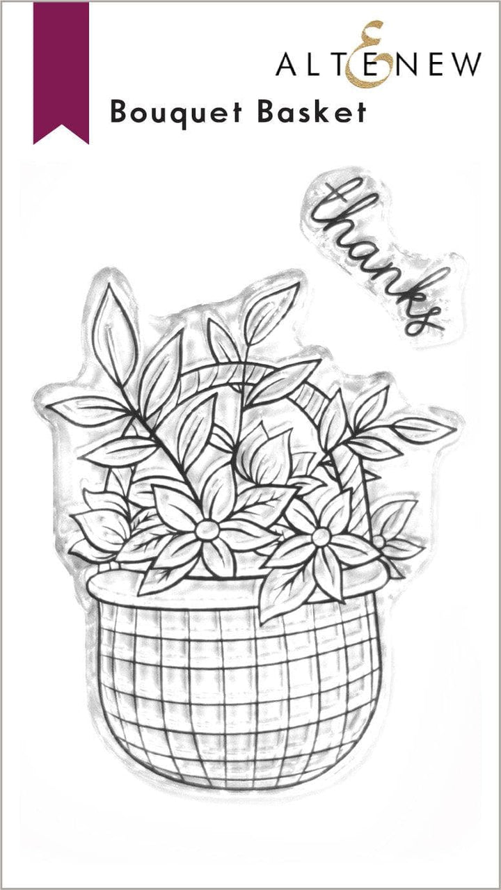 Altenew Stamp & Die Bundle Bouquet Basket Stamp & Die Bundle