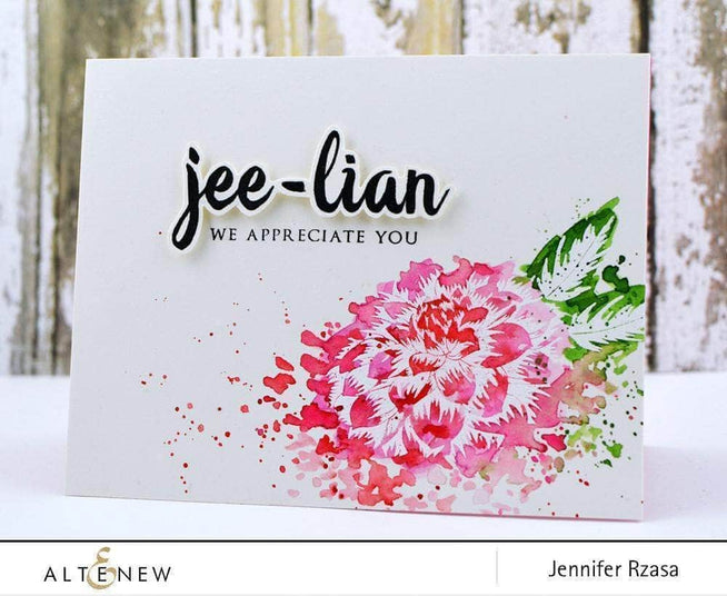 Photocentric Clear Stamps Calligraphy Alpha Stamp Set