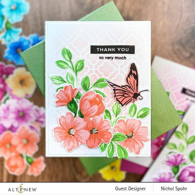 Altenew Stamp & Die Bundle Castle Garden Stamp & Die Bundle