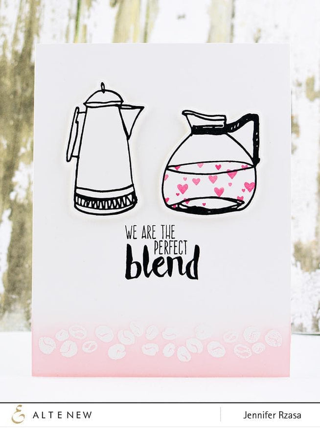 Altenew Stamp & Die Bundle Coffee Love Stamp & Die Bundle