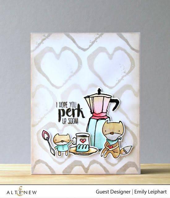 Altenew Stamp & Die Bundle Coffee Love Stamp & Die Bundle