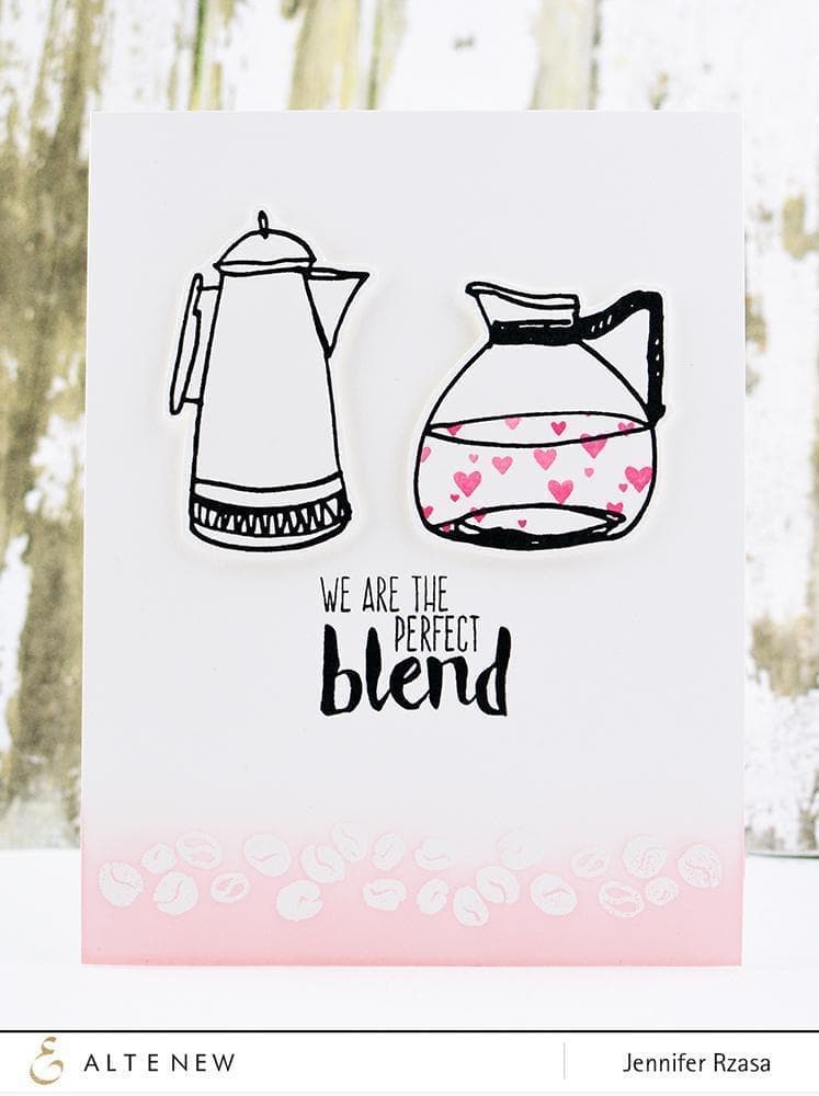 Altenew Stamp & Die Bundle Coffeeholic Stamp & Die Bundle