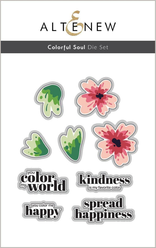 Altenew Stamp & Die Bundle Colorful Soul Stamp & Die Bundle