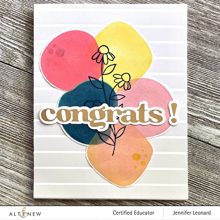 Altenew Stamp & Die Bundle Dainty Flowers