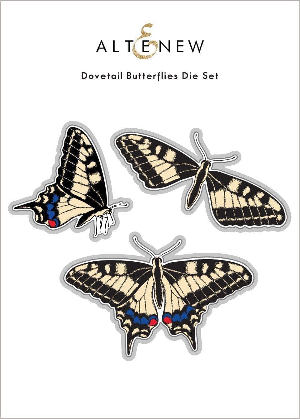 Altenew Stamp & Die Bundle Dovetail Butterflies Stamp & Die Bundle