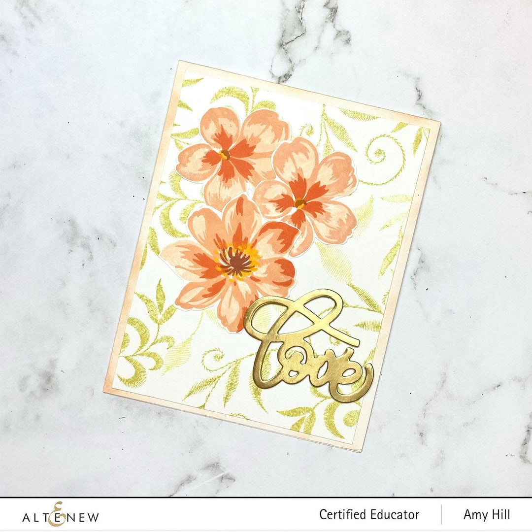 Altenew Stamp & Die Bundle Embroidered Foliage Stamp & Die Bundle