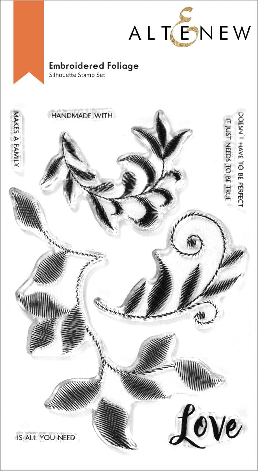 Altenew Stamp & Die Bundle Embroidered Foliage Stamp & Die Bundle