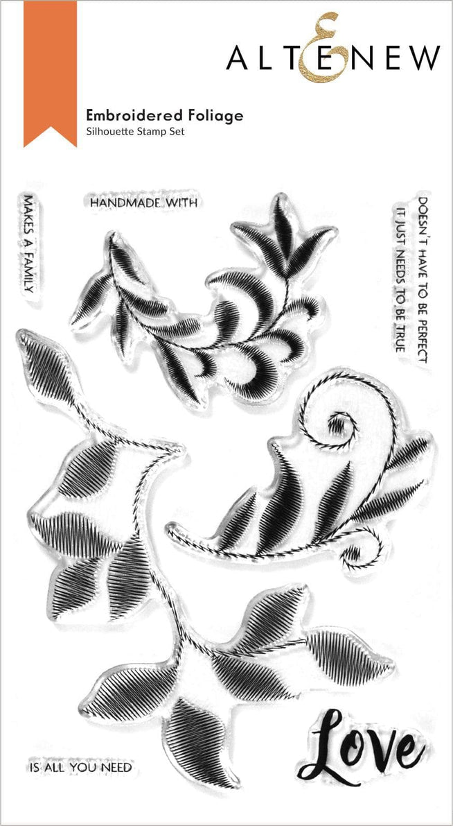 Altenew Stamp & Die Bundle Embroidered Foliage Stamp & Die Bundle