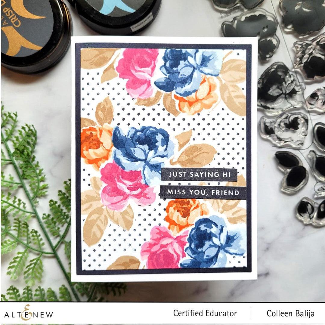 Altenew Stamp & Die Bundle Ethereal Roses Stamp & Die Bundle