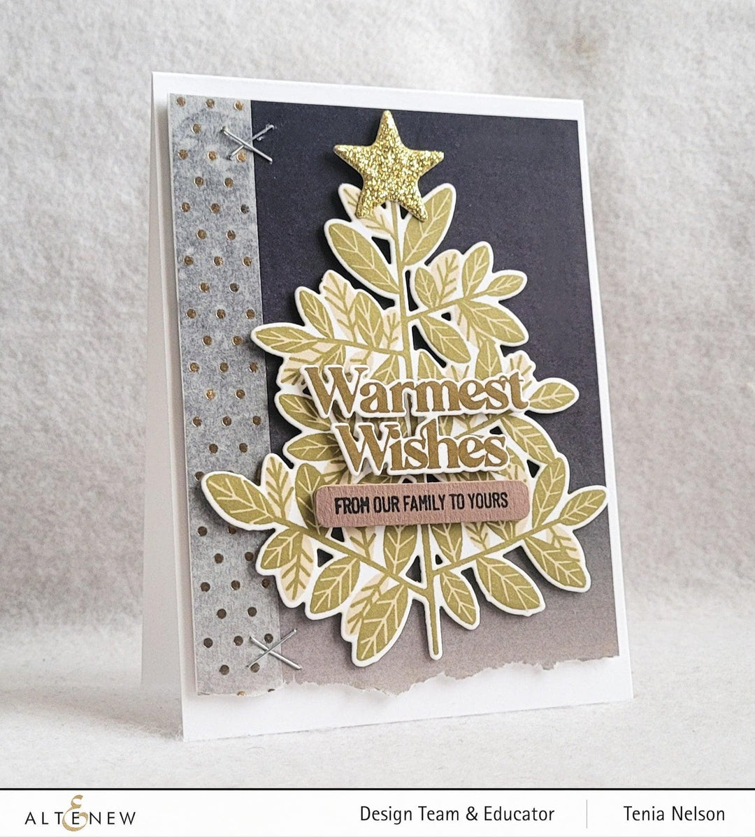 Altenew Stamp & Die Bundle Festive Tree Complete Bundle
