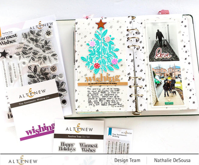 Altenew Stamp & Die Bundle Festive Tree Complete Bundle