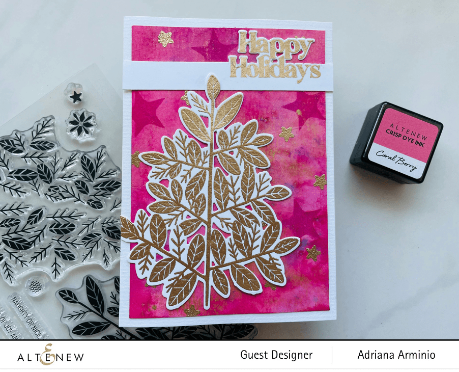 Altenew Stamp & Die Bundle Festive Tree Complete Bundle