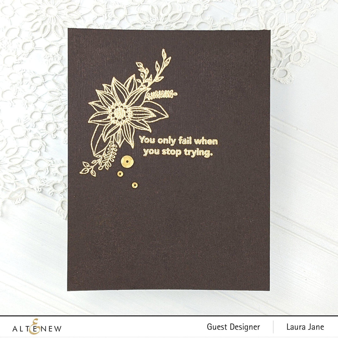 Altenew Stamp & Die Bundle Floral Dahlia Stamp & Die Bundle