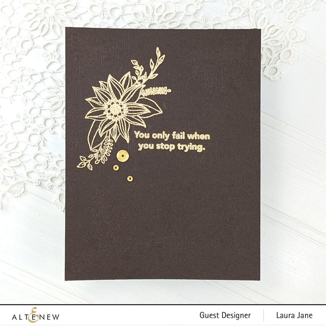 Altenew Stamp & Die Bundle Floral Dahlia Stamp & Die Bundle