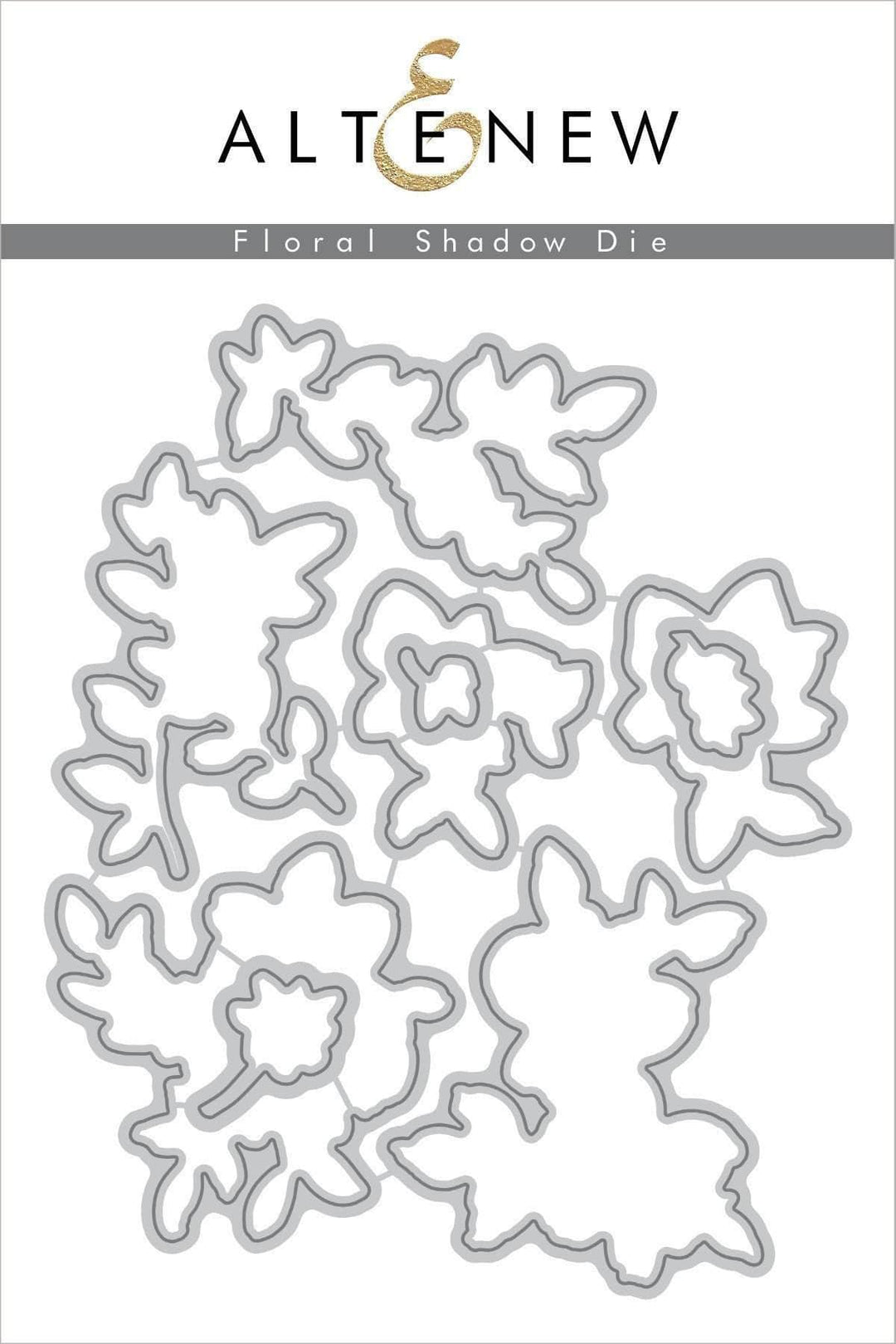 Altenew Stamp & Die Bundle Floral Shadow