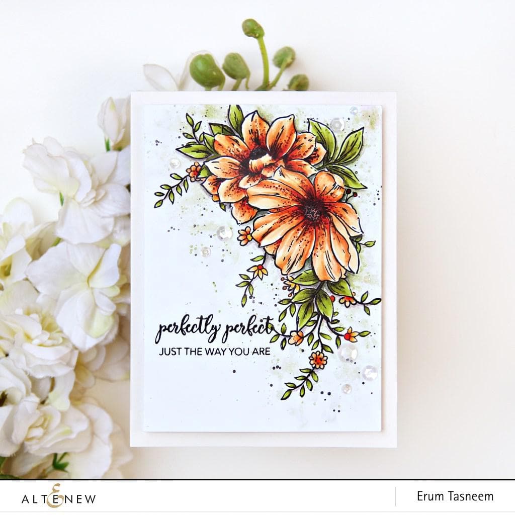 Altenew Stamp & Die Bundle Flower Vine Stamp & Die Bundle