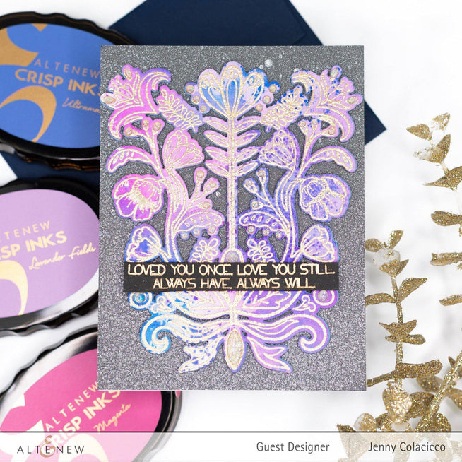 Altenew Stamp & Die Bundle Folk Art Stamp & Die Bundle