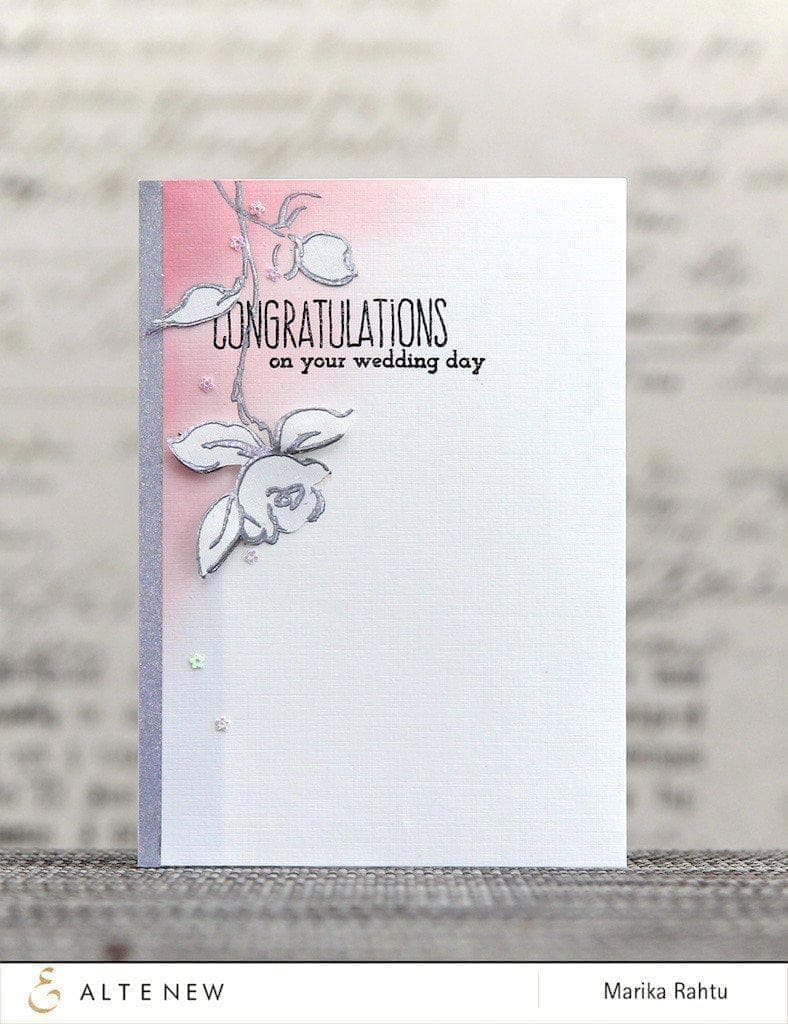 Altenew Stamp & Die Bundle Golden Garden Stamp & Die Bundle