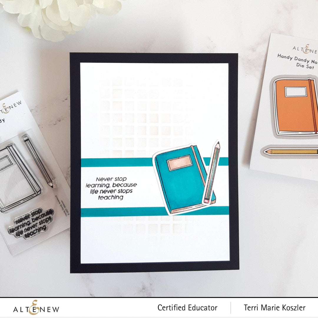 Altenew Stamp & Die Bundle Handy Dandy Notebook Stamp & Die Bundle
