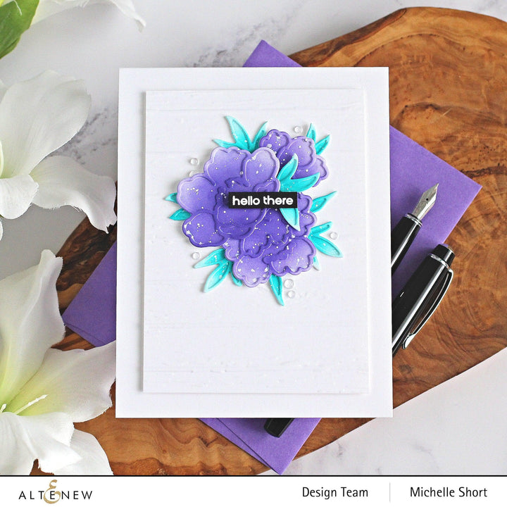 Altenew Stamp & Die Bundle Happy Blossoms Ensemble