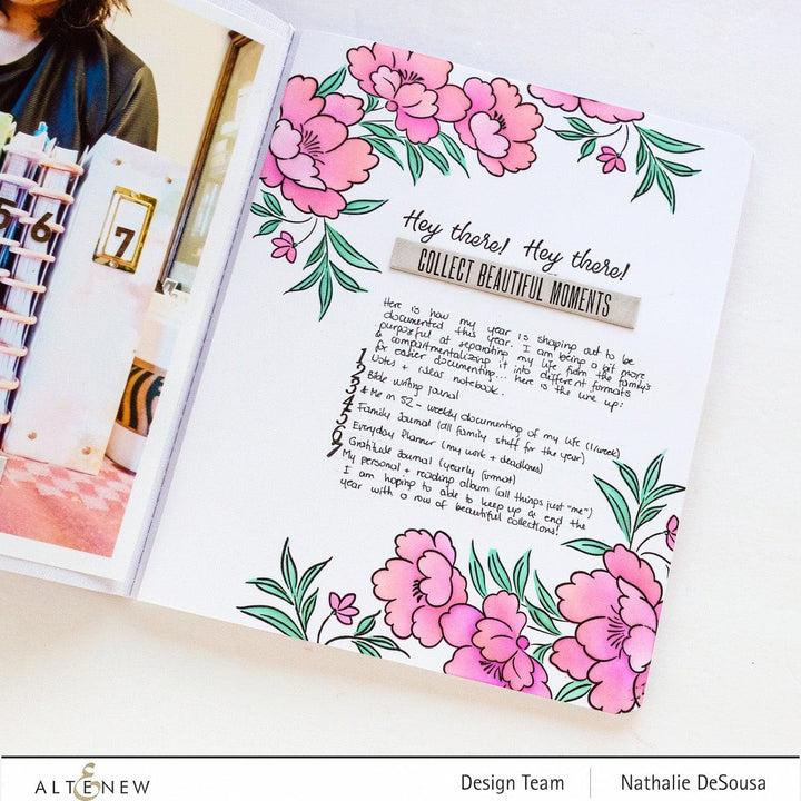 Altenew Stamp & Die Bundle Happy Blossoms Ensemble