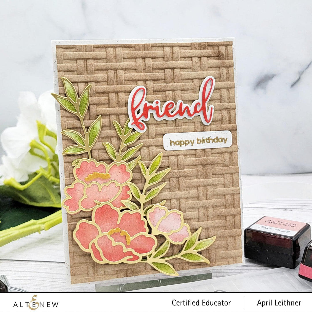 Altenew Stamp & Die Bundle Happy Blossoms Ensemble