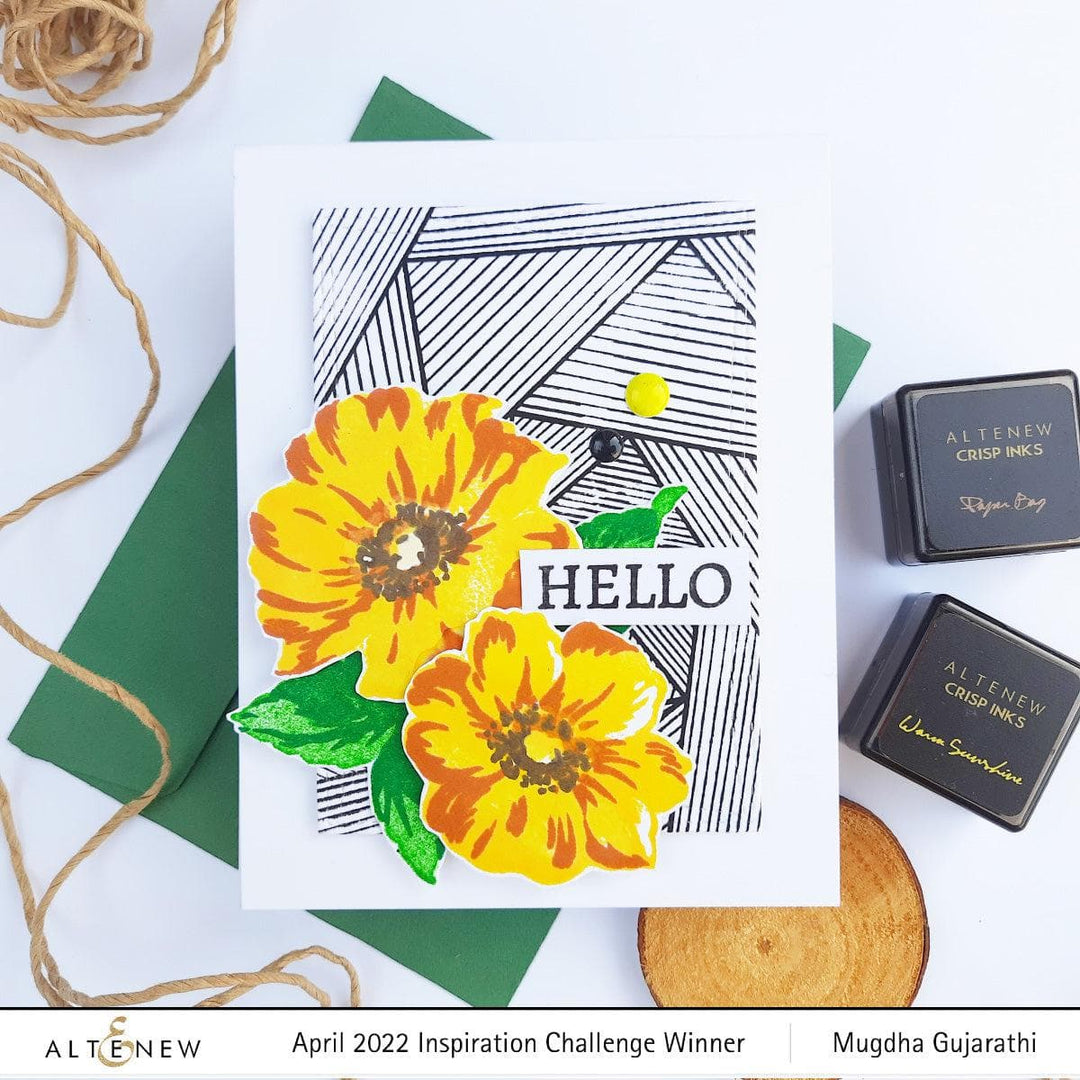 Altenew Stamp & Die Bundle Happy Flowers Stamp & Die Bundle